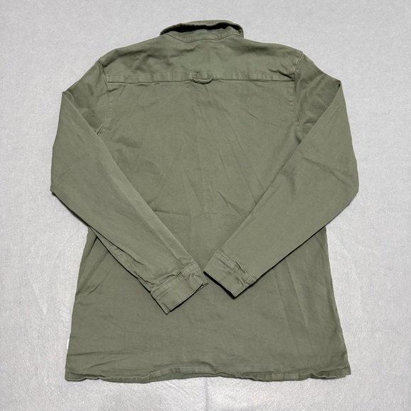 Les Deux Pascal Shirt Jacket Shacket - Lichen Green Men’s Size L Runs Small - Picture 3 of 9